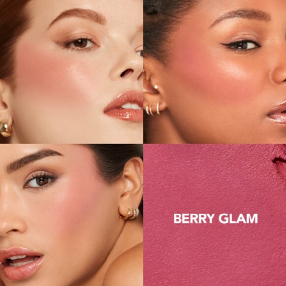 Buxom Plump Shot Peptide Plumping Cream Blush | Berry Glam (rich berry plum) - Picture 6 of 8